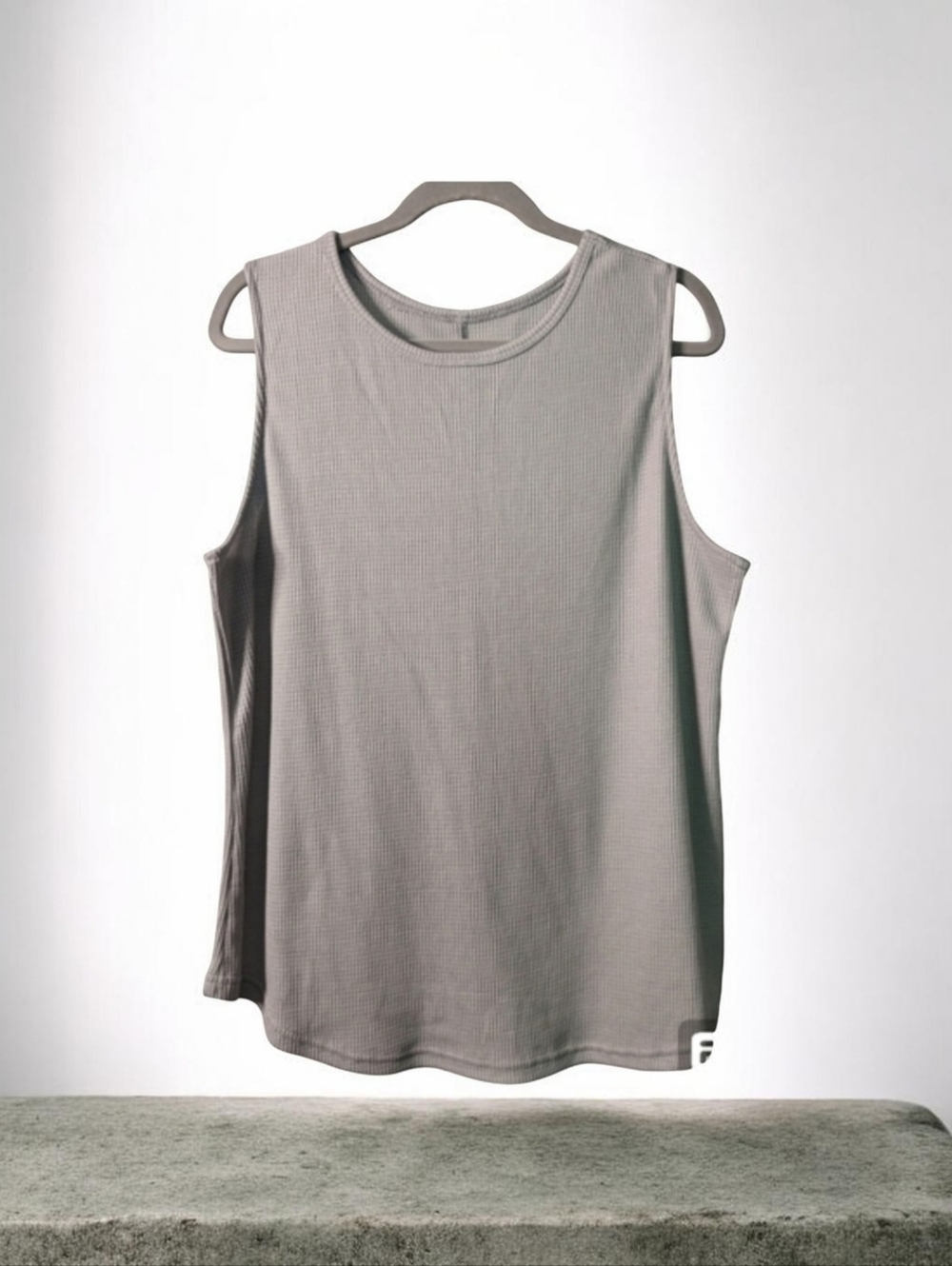 Boutique Waffle Knit Tank